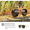 image:imageKnockaround Pacific Palisades Sunglasses for Men amp Women  UV400 ProtectionPierside  Aviator Green