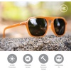 image:imageKnockaround Pacific Palisades Sunglasses for Men amp Women  UV400 ProtectionPierside  Aviator Green