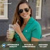 image:imageKnockaround Polarized Aviator Sunglasses for Men amp Women  UV ProtectionGold  Aviator Green