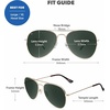 image:imageKnockaround Polarized Aviator Sunglasses for Men amp Women  UV ProtectionGold  Aviator Green