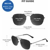 image:imageKnockaround Polarized Navigator Sunglasses for Men amp Women  UV ProtectionBlack  Smoke Mount Evans