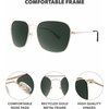 image:imageKnockaround Polarized Navigator Sunglasses for Men amp Women  UV ProtectionGold  Aviator Green Mount Evans