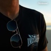 image:imageKnockaround Polarized Navigator Sunglasses for Men amp Women  UV ProtectionGold  Aviator Green Mount Evans
