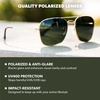 image:imageKnockaround Polarized Navigator Sunglasses for Men amp Women  UV ProtectionGold  Aviator Green Mount Evans