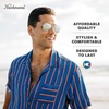 image:imageKnockaround Polarized Navigator Sunglasses for Men amp Women  UV ProtectionGold  Sky Blue Mount Evans