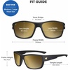 image:imageKnockaround Polarized Sunglasses  Fishing Water Sports  UV ProtectionBlack  Gold