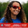 image:imageKnockaround Polarized Sunglasses  Fishing Water Sports  UV ProtectionInferno  Red Monochrome