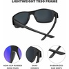 image:imageKnockaround Polarized Sunglasses  Fishing Water Sports  UV ProtectionMidnight Ocean  Moonshine