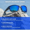 image:imageKnockaround Polarized Sunglasses  Fishing Water Sports  UV ProtectionMidnight Ocean  Moonshine