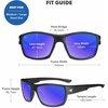 image:imageKnockaround Polarized Sunglasses  Fishing Water Sports  UV ProtectionMidnight Ocean  Moonshine