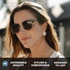 image:imageKnockaround Polarized Sunglasses for Men amp Women  UV400 ProtectionBlack  Gold  Smoke