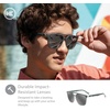 image:imageKnockaround Polarized Sunglasses for Men amp Women  UV400 ProtectionLiberty  Silver Smoke