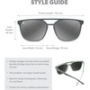image:imageKnockaround Polarized Sunglasses for Men amp Women  UV400 ProtectionLiberty  Silver Smoke