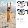 image:imageKnockaround Polarized Sunglasses for Men amp Women  UV400 ProtectionLiberty  Silver Smoke