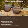 image:imageKnockaround Polarized Sunglasses for Men amp Women  UV400 ProtectionTortoise Shell  Amber