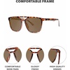 image:imageKnockaround Polarized Sunglasses for Men amp Women  UV400 ProtectionTortoise Shell  Amber