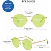 image:imageKnockaround Round Retro Polarized Sunglasses for Men amp Women UV ProtectionFernside  Sage
