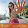 image:imageKnockaround Round Retro Polarized Sunglasses for Men amp Women UV ProtectionNo Alibi  Amber