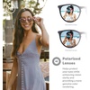 image:imageKnockaround Round Trendy Polarized Sunglasses for Women  UV ProtectionPink Lemonade  Pink