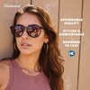 image:imageKnockaround Round Trendy Polarized Sunglasses for Women UV400 Protection