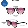 image:imageKnockaround Round Trendy Polarized Sunglasses for Women UV400 Protection