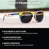 image:imageKnockaround Round Trendy Polarized Sunglasses for Women UV400 ProtectionLoud and Proud  Smoke