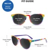 image:imageKnockaround Round Trendy Polarized Sunglasses for Women UV400 ProtectionLoud and Proud  Smoke