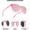 image:imageKnockaround Round Trendy Polarized Sunglasses for Women UV400 ProtectionStrawberry Cake Pop  Pink