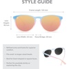 image:imageKnockaround Round Trendy Polarized Sunglasses for Women UV400 ProtectionTropilectric