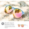 image:imageKnockaround Round Trendy Polarized Sunglasses for Women UV400 ProtectionTropilectric