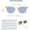 image:imageKnockaround Rounded Square Polarized Sunglasses for Men Women UV ProtectionBeach Peach