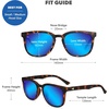 image:imageKnockaround Rounded Square Polarized Sunglasses for Men Women UV ProtectionFirst Light Tortoise  Light Moonshine