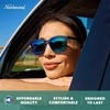 image:imageKnockaround Rounded Square Polarized Sunglasses for Men Women UV ProtectionNavy  Mint