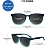 image:imageKnockaround Rounded Square Polarized Sunglasses for Men Women UV ProtectionRising Tide  Smoke