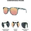 image:imageKnockaround Rounded Square Polarized Sunglasses for Men Women UV ProtectionSlate Tortoise Shell  Rose Gold