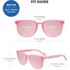 image:imageKnockaround Rounded Square Polarized Sunglasses for Men Women UV ProtectionStrawberry Cake Pop  Pink