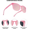 image:imageKnockaround Rounded Square Polarized Sunglasses for Men Women UV ProtectionStrawberry Cake Pop  Pink