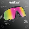 image:imageKnockaround Sport Sunglasses for Men and Women  UV400 ProtectionBlack  Rainbow