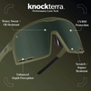 image:imageKnockaround Sport Sunglasses for Men and Women  UV400 ProtectionFull Focus  Aviator Green