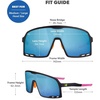 image:imageKnockaround Sport Sunglasses for Men and Women  UV400 ProtectionHang Time  Aqua