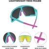 image:imageKnockaround Sport Sunglasses for Men and Women  UV400 ProtectionHouse Party  Yellow Blue