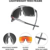 image:imageKnockaround Sport Sunglasses for Men and Women  UV400 ProtectionMagma  Red Sunset