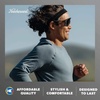 image:imageKnockaround Sport Sunglasses for Men and Women  UV400 ProtectionRobotron 5000  Silver Smoke
