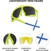 image:imageKnockaround Sport Sunglasses for Men and Women  UV400 ProtectionRubberized High Voltage