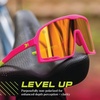 image:imageKnockaround Sport Sunglasses for Men and Women  UV400 ProtectionSpring Break  Red Sunset