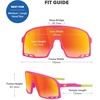 image:imageKnockaround Sport Sunglasses for Men and Women  UV400 ProtectionSpring Break  Red Sunset