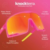 image:imageKnockaround Sport Sunglasses for Men and Women  UV400 ProtectionSpring Break  Red Sunset