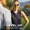 image:imageKnockaround Sports Sunglasses  Golf Running Cycling UV400 ProtectionClean Sweep  Sky Blue