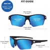 image:imageKnockaround Sports Sunglasses  Golf Running Cycling UV400 ProtectionMoonshot  Light Moonshine