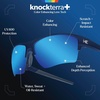 image:imageKnockaround Sports Sunglasses  Golf Running Cycling UV400 ProtectionOdyssey  Light Moonshine